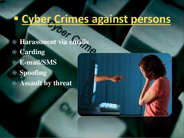 cyber crime ppt cyber crimes