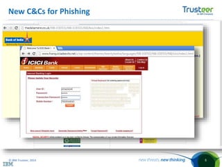 © IBM Trusteer, 2014
New C&Cs for Phishing
5
 