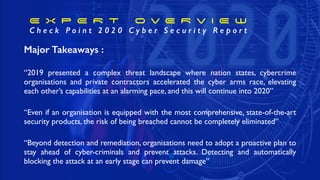 f a c t o i d s
J u s t s c e n e s e t t i n g 1
Global cybersecurity spend to reach $133.7 Bn in 2022. (Gartner)
62% of ...