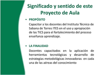 LINEA DE DESARROLLO DOCENTE 