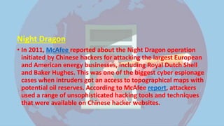 Cyber espionage