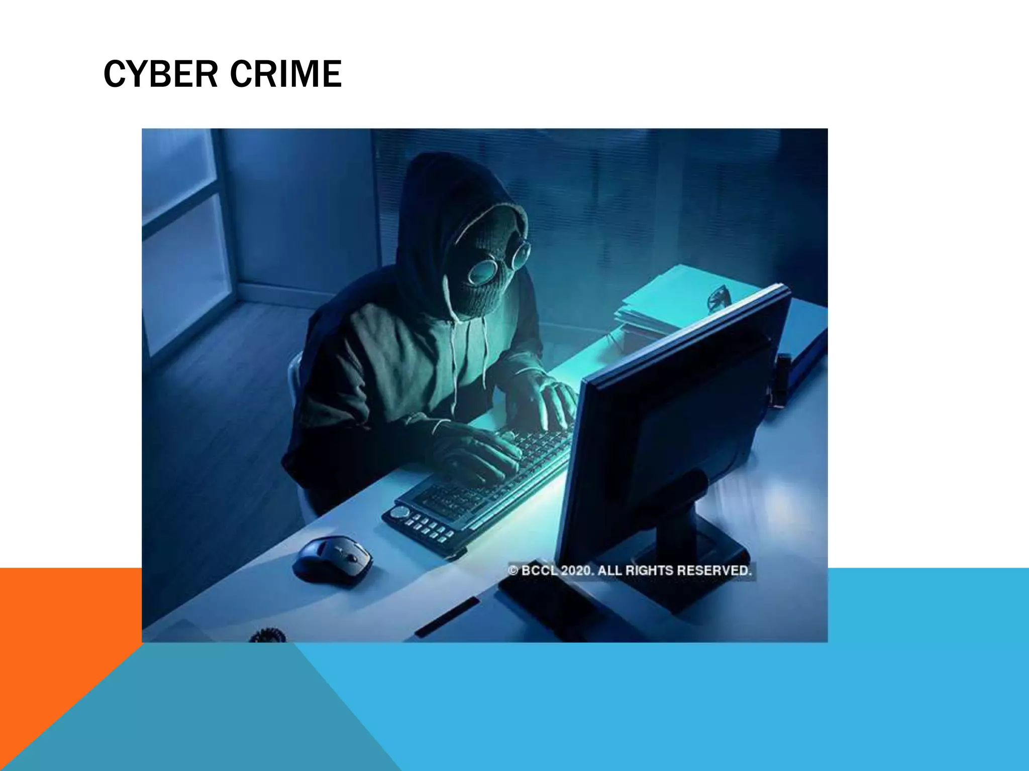 CYBER CRIME
 