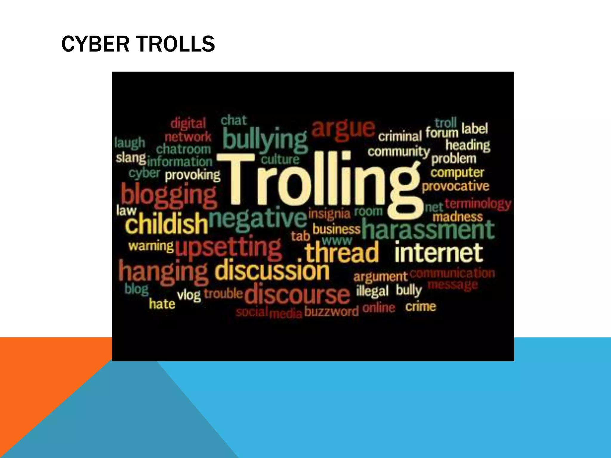 CYBER TROLLS
 