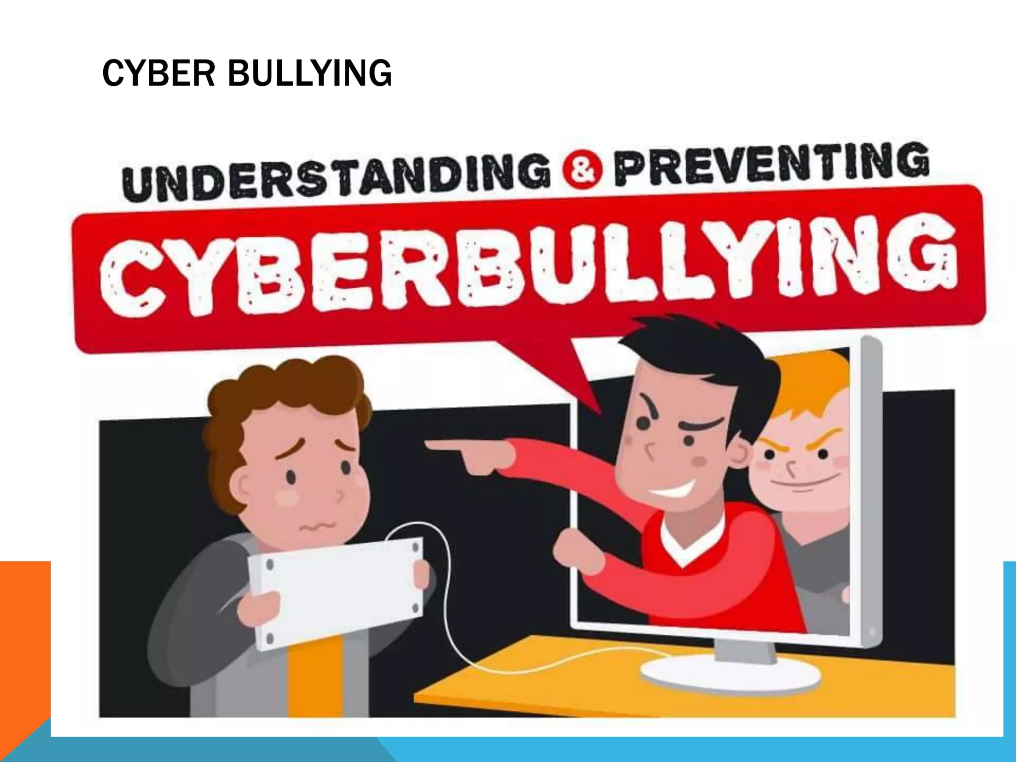 CYBER BULLYING
 