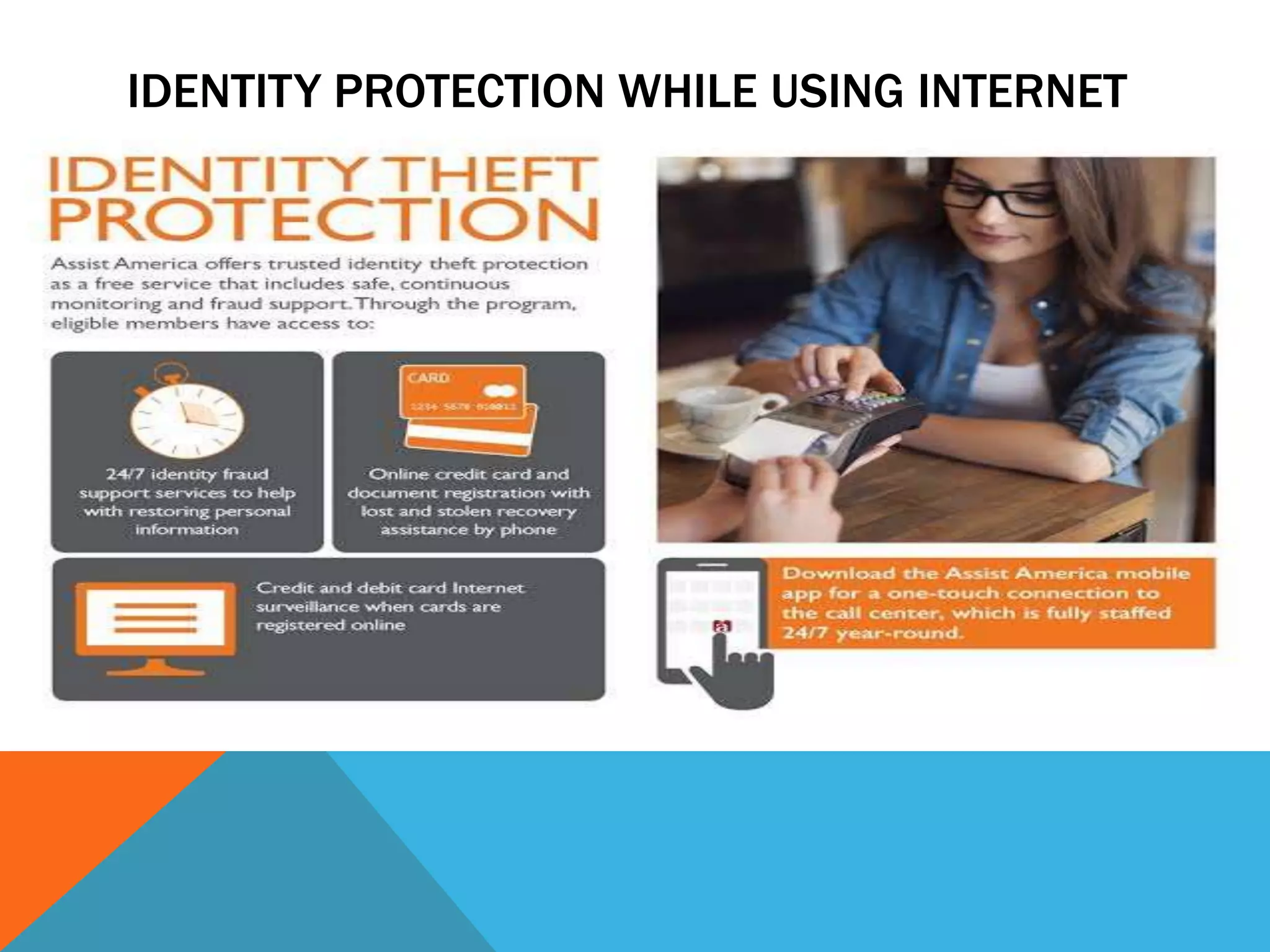 IDENTITY PROTECTION WHILE USING INTERNET
 