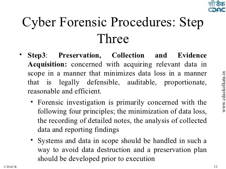 Cyber Forensic Standard Operating Procedures Cyber Forensic Standard Operating Procedures