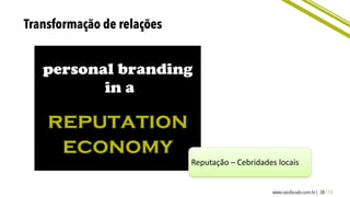 Reputação – Cebridades locais
 