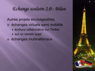 1. Satisfait
2. Comme ci comme ça
3. Modifications envisagéés
4. Autres projets
 