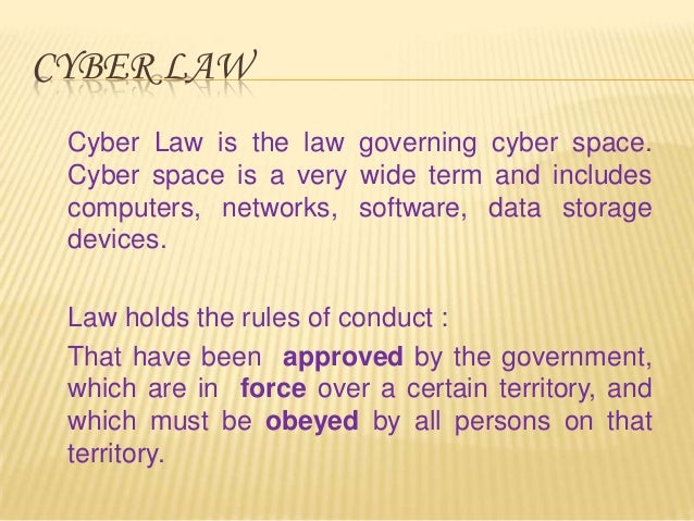 Cyber Law cyber-law