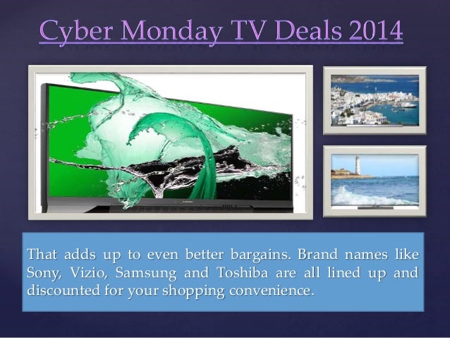 Cyber Monday Tv Deals
