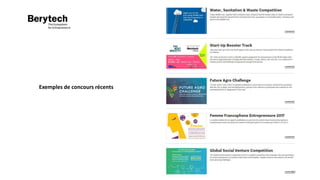 Exemples de concours récents
54
 