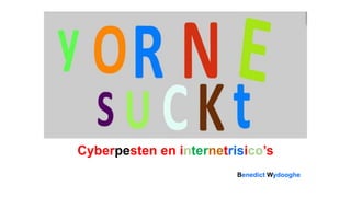 Cyberpesten en internetrisico’s 
Benedict Wydooghe 
 