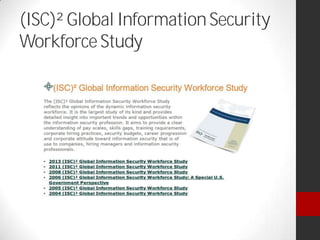 (ISC)² Global InformationSecurity
Workforce Study
 