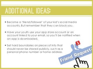 Staying safe online: should you “friend” your kids on social media?