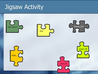 Jigsaw Activity 