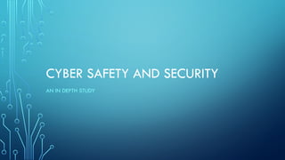 Cyber safety and security and much more class 9 | PPTX