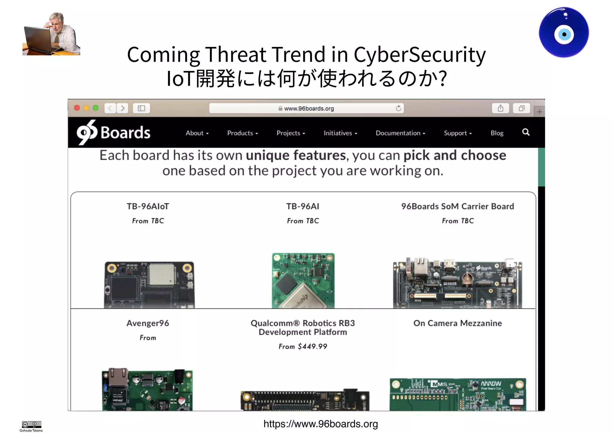 Gohsuke Takama
https://www.96boards.org
 