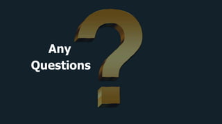 Any
Questions
 