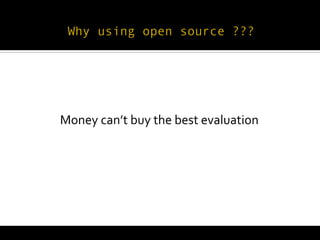  
       Money	
  can’t	
  buy	
  the	
  best	
  evaluation	
  
 