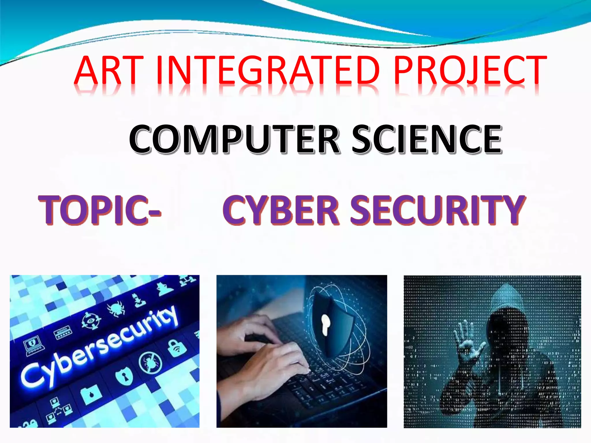 Art integrated project of computer science class 12