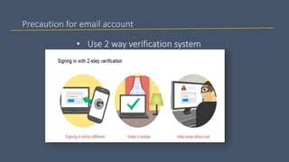 Precaution Email Example Cyber security government ppt By Vishwadeep Badgujar | PPTX