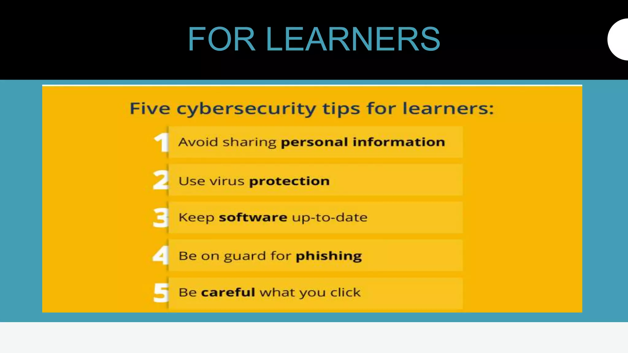 Cyber Security for Teenagers/Students | PPTX