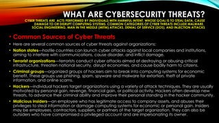 Cyber security.pptxelectronic systems, networks, and data from ...