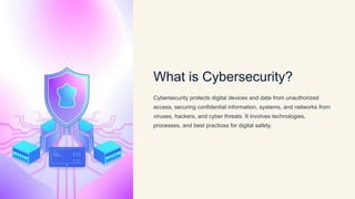 Cybersecurity: How to Protect your Digital World from Hackers | PPTX