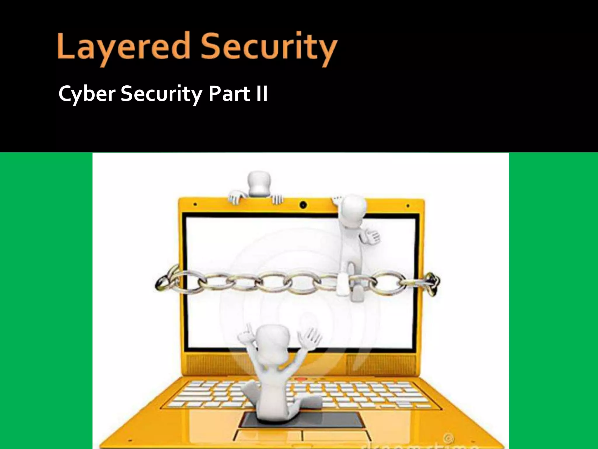 Cyber Security Part II
 