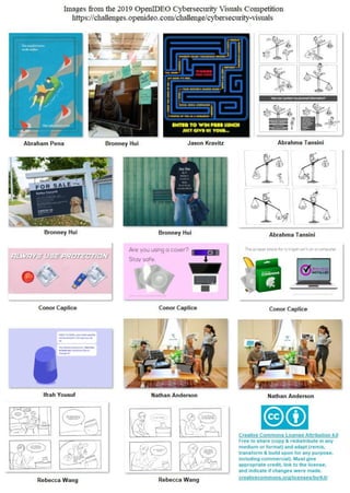 Cybersecurity Awareness Posters from OpenIDEO