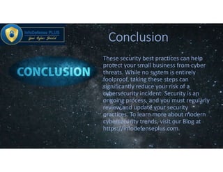 Top Cybersecurity Practices for Small Businesses - Conclusion and Recap of Top Cybersecurity Practices for Small Businesses