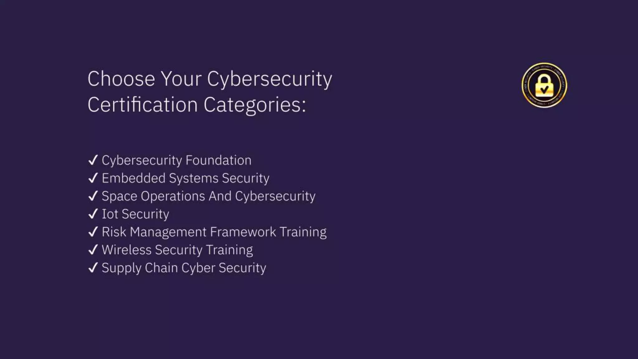 Cyber Security Certification Training Course, Seminars and Consulting Services by Tonex