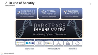 Evolve Project | Brian Pichman
151
Operational AI
AI in use of Security
 
