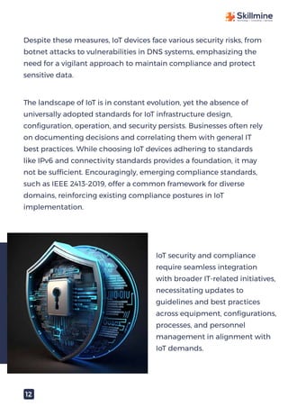 Cybersecurity in the Age of IoT - Skillmine | PDF