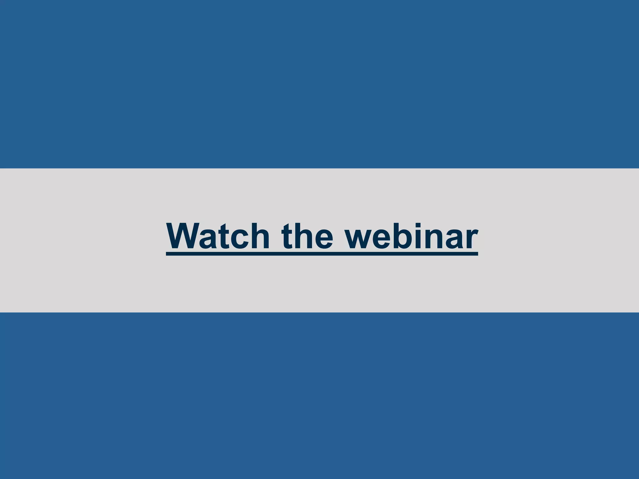 18© 2017 Rogue Wave Software, Inc. All Rights Reserved. 18
Watch the webinar
 