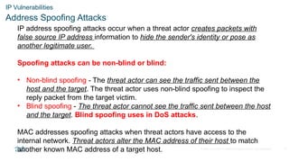 Understanding TCP/IP Vulnerabilities and Network Attacks in ...