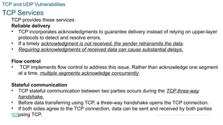 Understanding TCP/IP Vulnerabilities and Network Attacks in ...