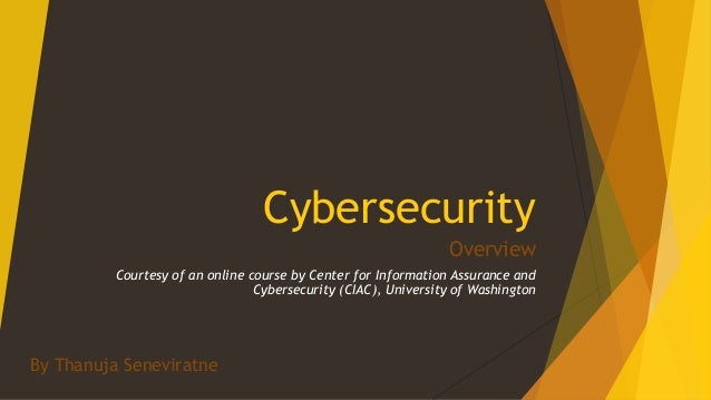 Cybersecurity