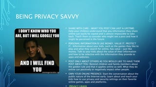Cyber Security for 5th and 6th Graders | PPTX