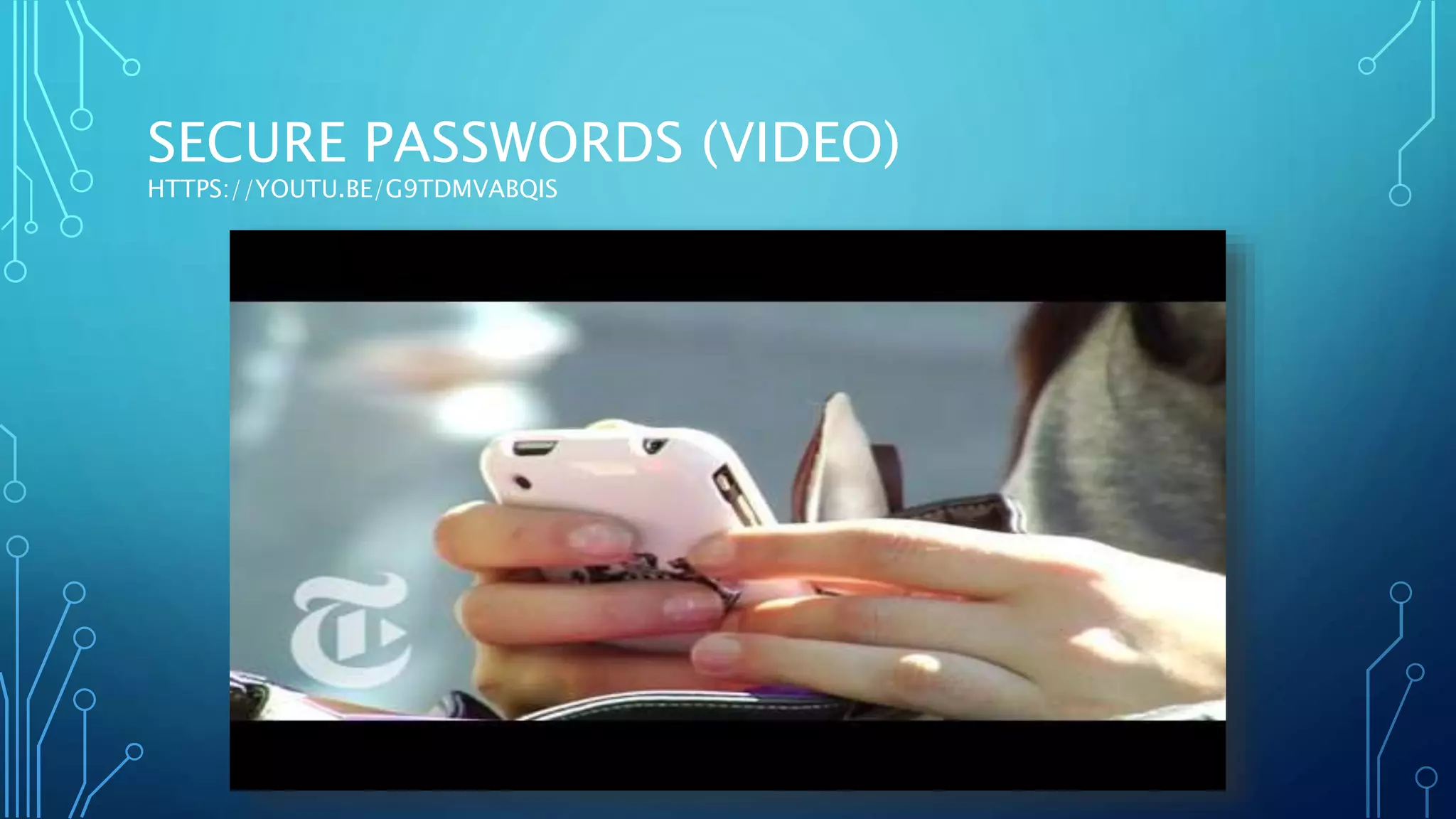 Cyber Security for 5th and 6th Graders | PPTX