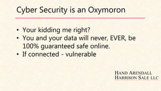 Cyber Security And Fl Data Breach Pptx