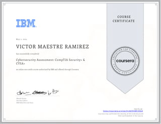 Cybersecurity Assessment CompTIA Security+ & CYSA+ | PDF