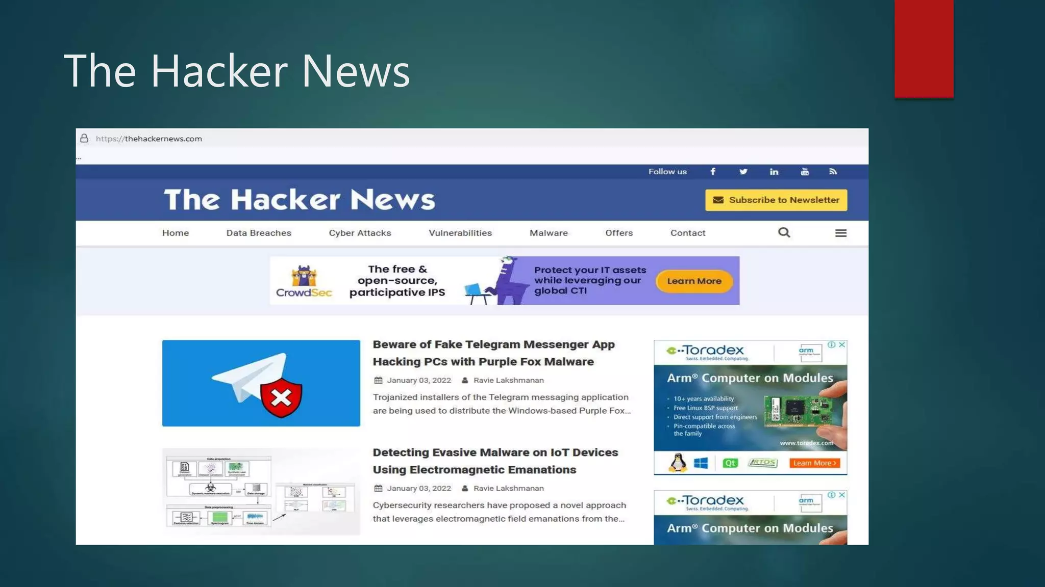The Hacker News
 