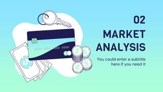 MARKET
ANALYSIS
You could enter a subtitle
here if you need it
02
 