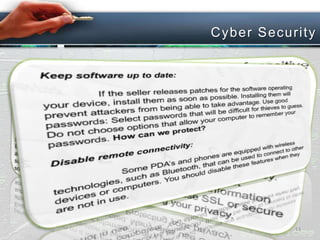 C yber S ecuri ty

PresenterNabarunSarkar

14

 