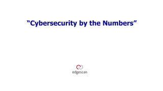 “Cybersecurity by the Numbers”
 