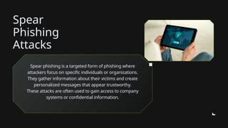 The Evolution of Phishing Attacks | Cyber Security Awareness Guide | PPTX