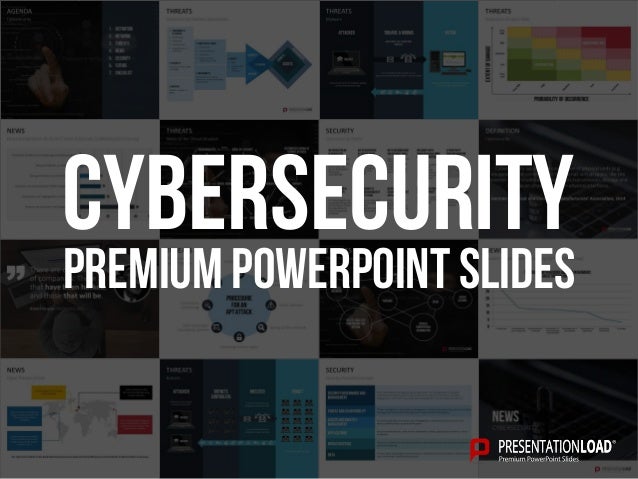 Cybersecurity Ppt Slide Template