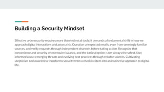 Cybersecurity Essentials for the Modern Digital Era | PDF