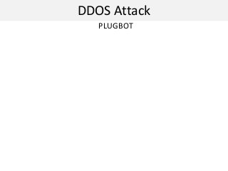 DDOS Attack
PLUGBOT
 